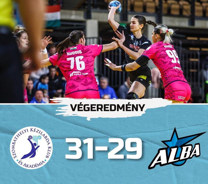 Szombathelyi vereségükkel kiestek a Magyar Kupából az Alba Fehérvár női kézilabdázói